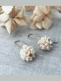 Pearl Cluster Earrings