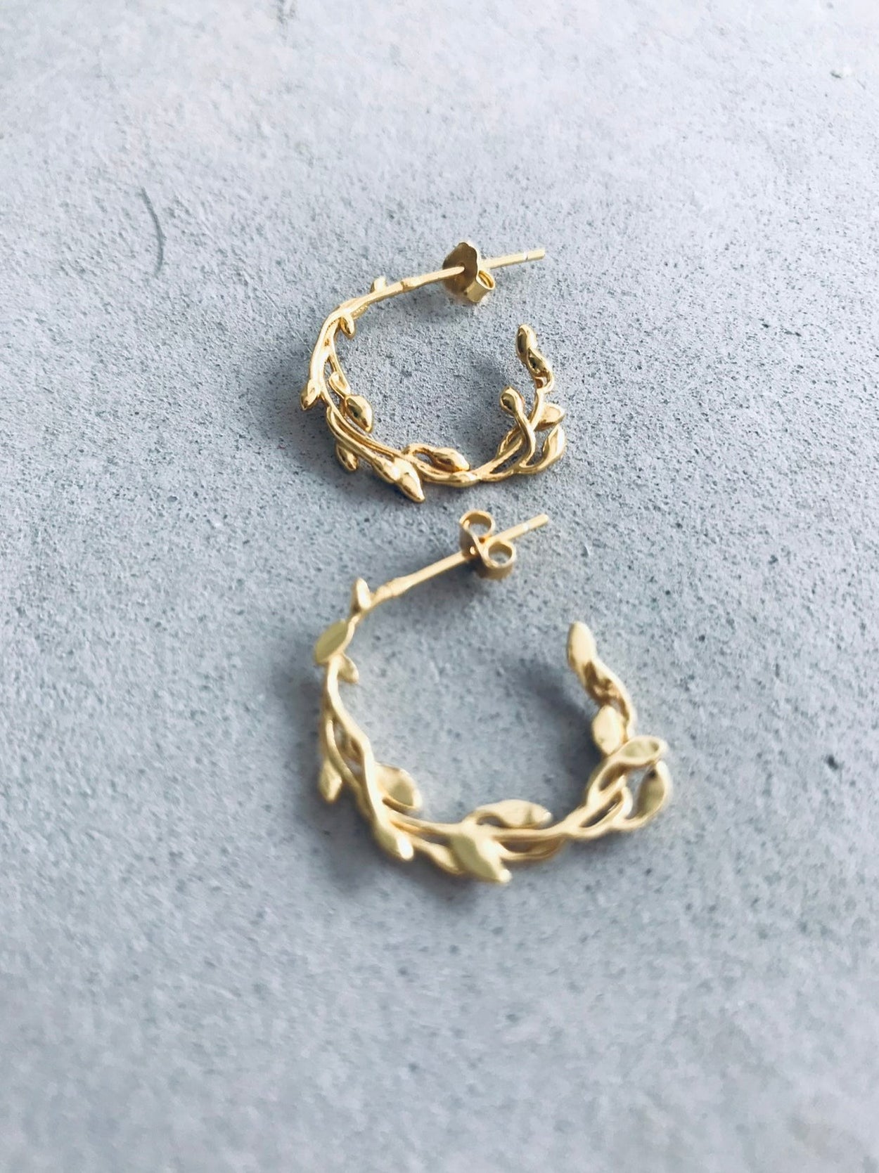 Olive Leaf Hoop