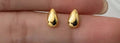 Tear Drop Stud Earrings